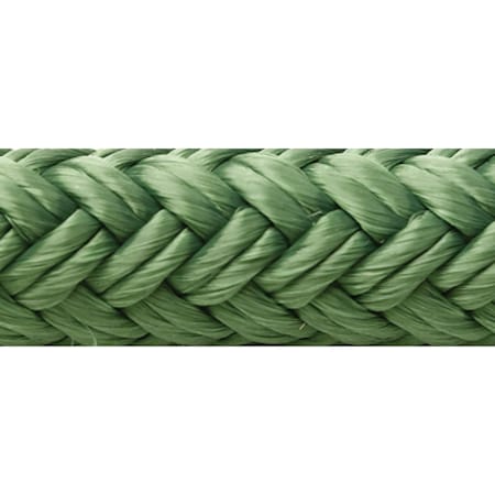 Seachoice Double Braid Nylon Dock Line, Forest Green, 1/2" x 15' 39701